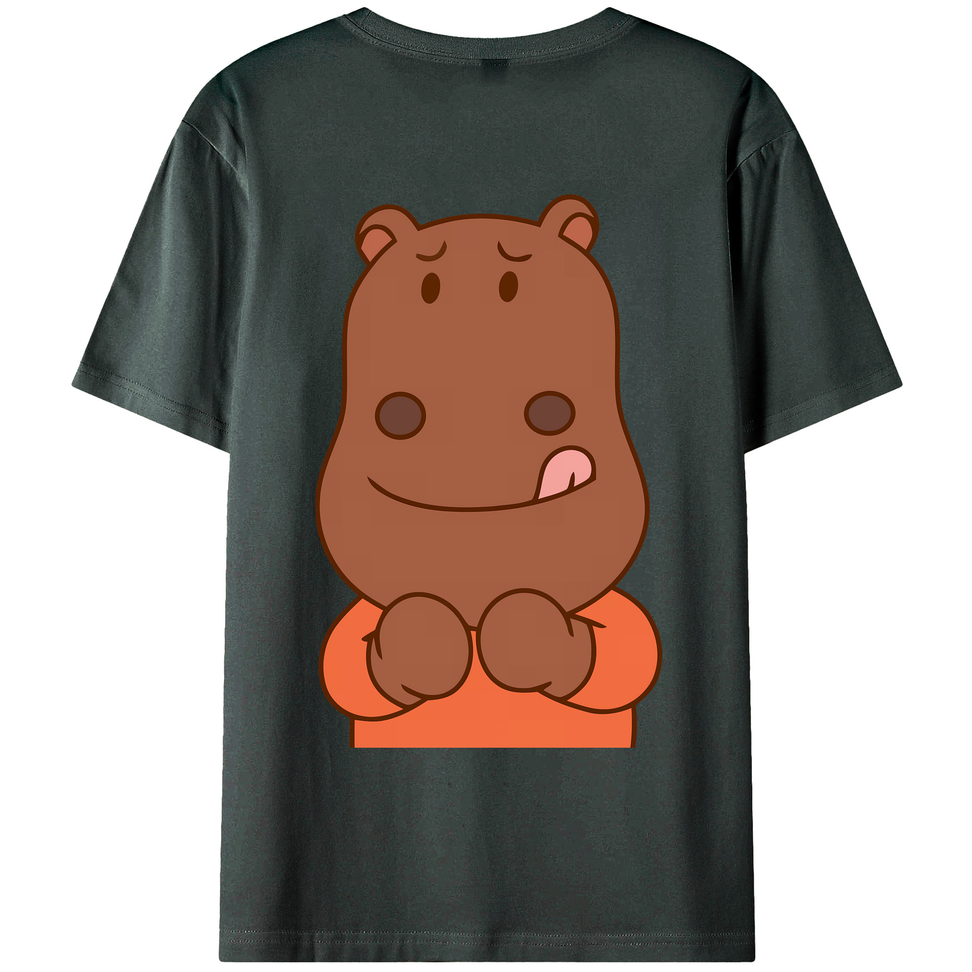 （画像用） アンパンマン Anpanman 綿100％ メンズ半袖Tシャツ（バックプリント） 通気性